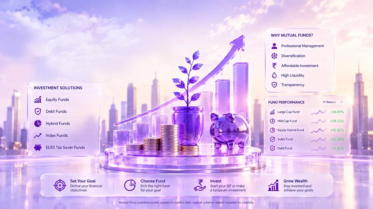Mutual funds — direct plans, SIPs and goal-based investing on GoPocket.